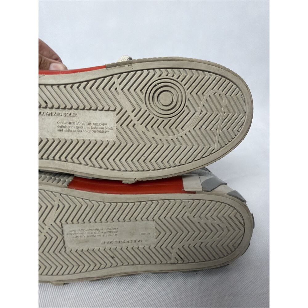 Off white vulcanized sneaker Gray size 42 - Picture 12 of 14